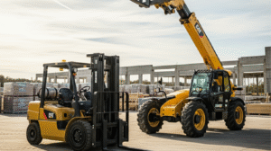 telehandler vs forklift
