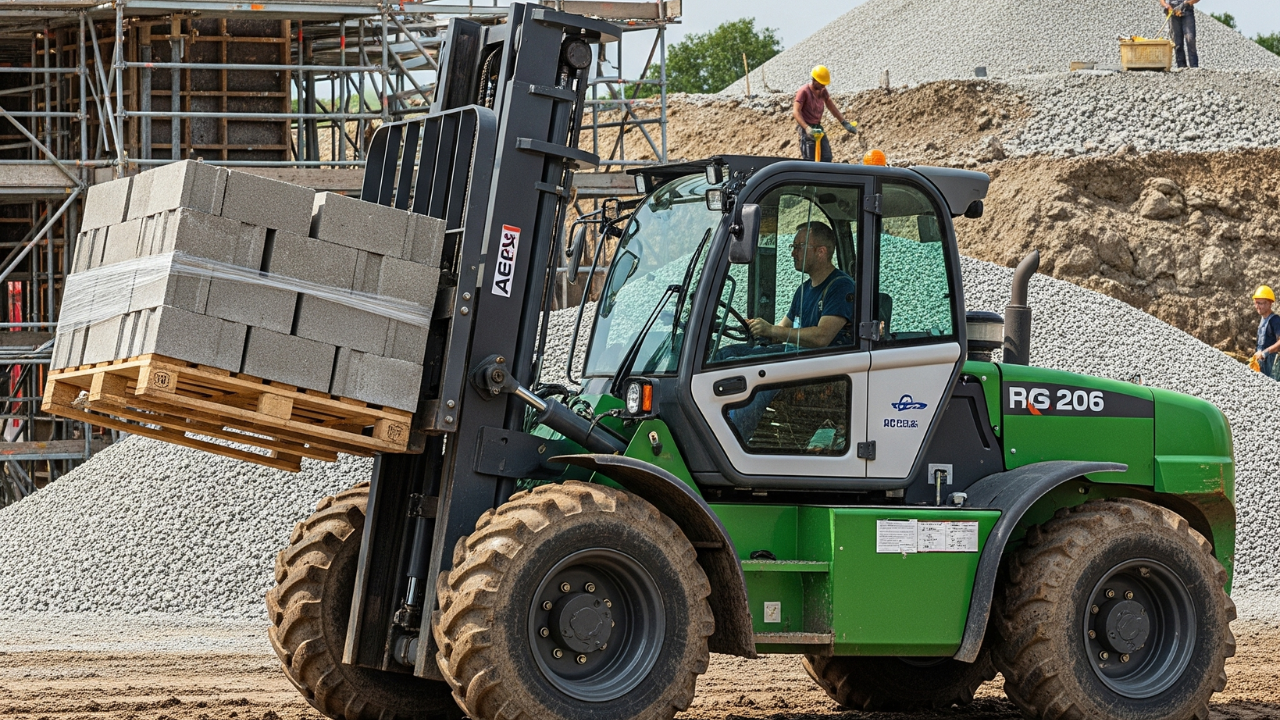 rough terrain forklift rental near me