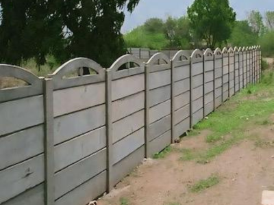 Precast Concrete Boundary Wall