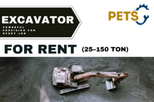 Excavators for Rent (25–150 Ton) in UAE